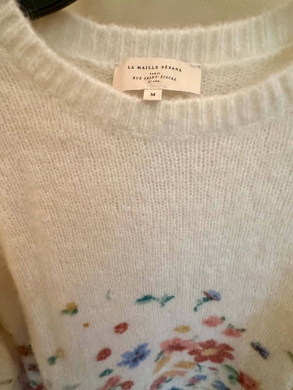 Sezane mohair wool jumper M - Picture 5 of 7